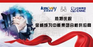 热烈庆祝球王会体育成为中核集团合格供应商